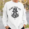 I'm Not Dead Yet Thekeleton Head スウェットシャツ 彼への贈り物