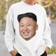 Kim Jong Un Big Face ロケットマン 北朝鮮パロディ スウェットシャツ 彼への贈り物