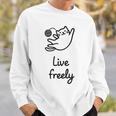 Live Freely スウェットシャツ 彼への贈り物