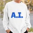 I Love AI 人工知能 長袖tシャツ スウェットシャツ 彼への贈り物