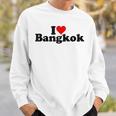 I Love Heart Bangkok タイ Bk Bkk スウェットシャツ 彼への贈り物