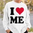 I Love Me スウェットシャツ 彼への贈り物