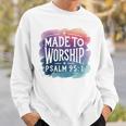 Made To Worship シャツ 礼拝シャツ メンズ & レディース God スウェットシャツ 彼への贈り物