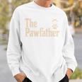 The Pawfather ファニーペット愛好家 ノベルティ 父の日 長袖tシャツ スウェットシャツ 彼への贈り物