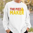 The Pizza Maker Pizza Making スウェットシャツ 彼への贈り物