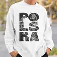 Polska Flag Eagle Polski Pride ポーランドヘリテージデザイン スウェットシャツ 彼への贈り物