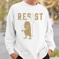 Resist Penguins Activism グラフィック Wetand With Penguins 長袖tシャツ スウェットシャツ 彼への贈り物