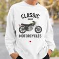Sr500 ブラック クラシックバイク モーターサイクリスト オートバイ スウェットシャツ 彼への贈り物