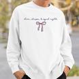 Stars Stripes And Equal Rights Bow Coquette Women's Rights Sweatshirt Gifts for Him