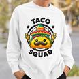Tacoquad 面白いメキシカンタコス火曜日 タコスバウトチーム タコス スウェットシャツ 彼への贈り物