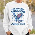 Tea Bagging England Since 1773 Patriotic Eagle 4Th Of July Sweatshirt Gifts for Him