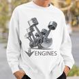 V8 エンジン スウェットシャツ 彼への贈り物