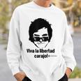 Viva La Libertad Carajo La Libertad Avanza ハビエル・ミレイ スウェットシャツ 彼への贈り物
