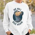 We Will Rise Again 絶滅した飛べないドードー スウェットシャツ 彼への贈り物
