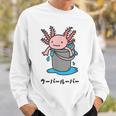 Wooper-Muper メキシカンサラマンダー アフロヘッド かわいい 面白い キッズ スウェットシャツ 彼への贈り物