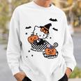 【ハロウィン特集】Usデザイン ハローキティ トリックオアトリート スウェットシャツ 彼への贈り物