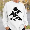 【無】一文字 漢字 日本語 毛筆 書道 筆文字 言葉 和柄 日本 かっこいい お土産 海外 おもしろ 面白い 文字入り スウェットシャツ 彼への贈り物