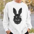 ひげバニーフェイス サングラス付き イースターデー 2024 男性 男の子 子供 スウェットシャツ 彼への贈り物