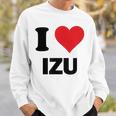 アイハート 伊豆ジャパンラブ 日本土産 スウェットシャツ 彼への贈り物