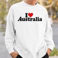 アイ・ラブ・ハート・オーストラリア スウェットシャツ 彼への贈り物