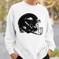 アメフト ヘルメット スケッチ アメリカンフットボール トレーニング スウェットシャツ 彼への贈り物