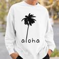 アロハ ハワイ ハワイアン ヤシの木 スウェットシャツ 彼への贈り物