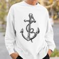 アンカー モチーフ アンカー 船 錨 海 錨 スウェットシャツ 彼への贈り物