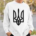 ウクライナトライデントシンボル ウクライナトライズブ 長袖tシャツ スウェットシャツ 彼への贈り物