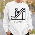 エスカレーター スウェットシャツ 彼への贈り物
