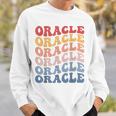 オラクル・グルーヴィー・レトロ スウェットシャツ 彼への贈り物