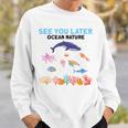 オーシャンネイチャー 未来の海洋生物学者 科学者 スウェットシャツ 彼への贈り物