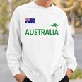 オーストラリア 国旗 カンガルー サッカー ラグビー フットボール 水泳 応援 スウェットシャツ 彼への贈り物