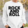 クールなロックンロールミュージックtシャツ、ロックンロールグラフィックをお楽しみください。 スウェットシャツ 彼への贈り物