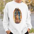 グアダルーペの聖母 カトリック アヴェ・マリア スペイン語 ヘイルマリア 長袖tシャツ スウェットシャツ 彼への贈り物