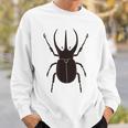 コーカサスオオカブト _昆虫_カブトムシ スウェットシャツ 彼への贈り物