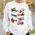 シングルエンジンプロペラ飛行機 スウェットシャツ 彼への贈り物