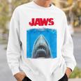 ジョーズ シルエット グラフィック スウェットシャツ 彼への贈り物