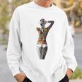 タトゥー レディース アートtシャツ モチーフ セクシータトゥー レディース メンズ スウェットシャツ 彼への贈り物