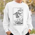 タロット・メジャー・アルカナ ザ・フール 長袖tシャツ スウェットシャツ 彼への贈り物