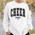 チアママ ハートフェルト応援チアリーディングママ 母の日 スウェットシャツ 彼への贈り物