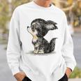 チワワ 犬 かわいい いぬ 子犬 ペット イラスト スウェットシャツ 彼への贈り物