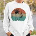 トロピカル ビーチ ヤシの木 ヴィンテージ レトロ 70年代 80年代 航海 スウェットシャツ 彼への贈り物