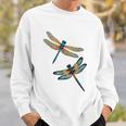 トンボ、飛ぶ昆虫のトンボ、トンボ。 スウェットシャツ 彼への贈り物