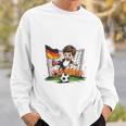 ドイツ サッカー 少年 フットボール 長袖tシャツ スウェットシャツ 彼への贈り物