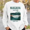 ナイアガラフォールズ ロードトリップ 2025 夏休み ナイアガラ スウェットシャツ 彼への贈り物