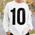 ナンバー10 スウェットシャツ 彼への贈り物