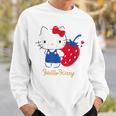 ハローキティ いちご ライトカラー スウェットシャツ 彼への贈り物