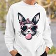 バニーフェイス サングラス付き イースターデー 男の子 男性 子供 スウェットシャツ 彼への贈り物