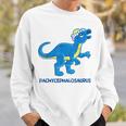 パキケファロサウルス 恐竜 キュート ジュラシック 恐竜 スウェットシャツ 彼への贈り物