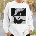 ヒルマ・アフ・クリント作 白鳥 第1号 長袖tシャツ スウェットシャツ 彼への贈り物